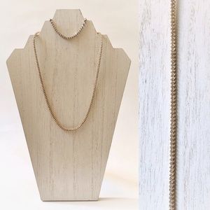 VTG Sterling Silver Italy 925 Rope Chain Necklace Bracelet Set